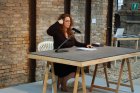 Performance de Tania Bruguera en el pabellón de la Región en la Bienal de Venecia (2)