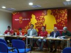 Representación de los deportistas murcianos que participarán en los Juegos Olímpicos del Mediterráneo (2)