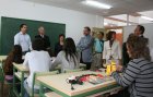 El presidente Valcárcel visita las aulas del Instituto de Enseñanza Secundaria 'Federico Balart'