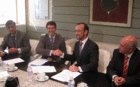Imagen de la firma del convenio (II)
