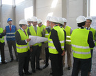 Visita a las obras de la factoría de Noksel en Lorca