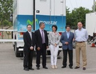 Inmaculada García visita la Estación Base Móvil de Telefónica en Lorca 2