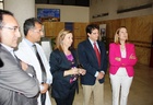 Palacios visita las infraestructuras sanitarias de Lorca
