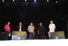 El consejero de Justicia y Seguridad Ciudadana en funciones, en el festival de música benéfico 'Cehegín por Lorca'