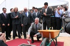 Colocación de la primera piedra del proyecto Parque Paramount (2)
