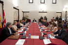 Palacios asiste a la reunión extraordinaria presidida por la Ministra de Sanidad en Valladolid