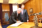 Reunión entre el presidente Valcárcel y el primer ministro de Irlanda