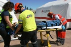 Simulacro de accidente aéreo de la Base de Alcantarilla