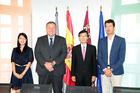 Reunión con los embajadores de India y de Japón (2)