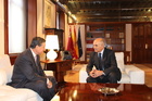 El jefe del Ejecutivo regional recibe al presidente del Sindicato Central de Regantes del Acueducto Tajo-Segura (2)