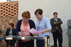 Primera piedra de nuevo consultorio de El Llano del Beal en Cartagena (2)