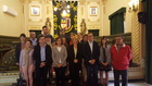 La consejera de Familia e Igualdad de Oportunidades, Violante Tomás, en su reunión de hoy con la alcaldesa de Jumilla