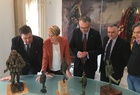 Noelia Arroyo muestra el apoyo del Gobierno regional para el homenaje que se realizará en Cartagena al cuerpo de Infantería de Marina. II