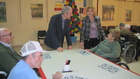 Visita a la residencia de personas mayores de San Basilio