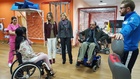 Visita a las instalaciones de ASPAYM, Asociación de Parapléjicos y Grandes Minusválidos