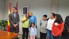 Recibimiento de Hugo Daniel López y su familia