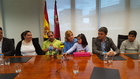 Recibimiento de Hugo Daniel López y su familia