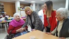 Visita a la residencia de personas mayores 'Obispo Jaiver Azagra'
