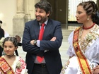López Miras recibe a la Reina de la Huerta 2018 y a la Reina de la Huerta Infantil