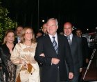 Llegada del presidente de la Comunidad, acompañado de su esposa, junto al alcalde de Puerto Lumbreras, Pedro Antonio Sánchez, el consejero de Presidencia,...