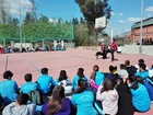 Demostraciones caninas para concienciar a los más jóvenes en la prevención de la violencia de género