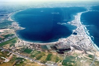 Vista aérea del Mar Menor