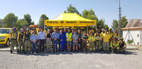 El consejero de Medio Ambiente visita las brigadas forestales de la Sierra de la Pila (2)