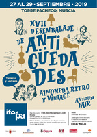 Cartel Feria de Antigüedades 2019