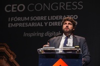 El jefe del Ejecutivo regional, Fernando López Miras, inaugura el I Fórum sobre Liderazgo Empresarial y Directivo (CEO Congress)