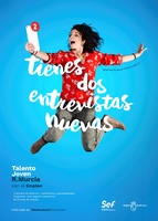 Una de las imágenes de la campaña de promoción del talento joven