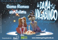 Imagen del cartel de 'Dama y Vagabundo. El musical' de Del Molino Producciones
