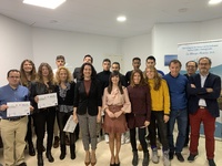 15 desempleados reciben el título de socorrista y monitor náutico en el marco de la estrategia 'La Manga 365'