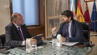 El Gobierno regional apoya las reivindicaciones del ayuntamiento de Totana para la integración del Alta Velocidad de España y la construcción del tercer carril de la A7 hasta Puerto Lumbreras