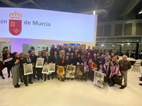 Murcia, Cartagena, Lorca y Jumilla exhiben el potencial turístico internacional de la Semana Santa de sus municipios en Fitur (Feria Internacional de Turismo)