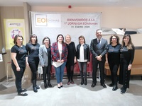 La consejera de Educación y Cultura, Esperanza Moreno, ha inaugurado esta mañana la I Jornada Nacional Escuela Oficial de Idiomas en Murcia (I)