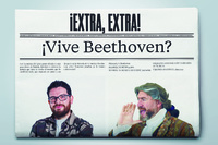 Imagen promocional del espectáculo '¡Vive Beethoven?'