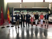 Las agrupaciones de voluntarios de Protección Civil de Albudeite, Lorquí, Aledo y Ojós contarán con nuevos vehículos cedidos por la Comunidad