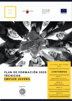 Cartel del Programa de Empleo de Garantía Juvenil