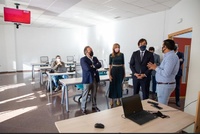El consejero de Empleo, Investigación y Universidades visitó las instalaciones de ENAE (Escuela de Negocios y Administración de Empresas) 1