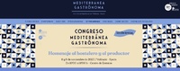 Cartel Virtual del congreso 'Mediterránea Gastrónoma'