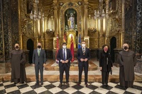 El presidente de la Comunidad, Fernando López Miras, en su visita al convento de San José de las Madres Carmelitas Descalzas de Caravaca de la Cruz (3)