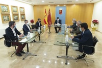 Reunión del jefe del Ejecutivo regional con los presidentes de Froet y Proexport