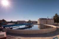 Imagen de la Estación Depuradora de Aguas Residuales del municipio de Totana