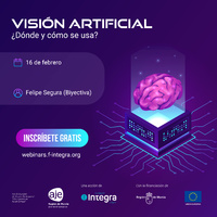 Imagen referente al seminario de visión artificial con el que se ha inaugurado el Ciclo de Tecnologías Disruptivas para la Sociedad Digital de la Comunidad