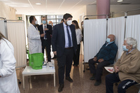 El presidente de la Comunidad, Fernando López Miras, visita el centro de salud de Alcantarilla-Sangonera (1)