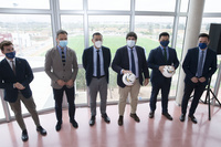López Miras inaugura el campo de fútbol del futuro complejo deportivo de la Facultad de Ciencias del Deporte de la Universidad de Murcia (UMU) (1)