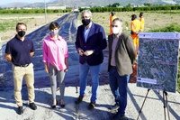 La Comunidad ultima los trabajos de acondicionamiento de dos caminos rurales en Santomera para los que ha destinado más de 150.000 euros