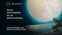 Imagen del cartel de la Noche Mediterránea de las Investigadoras