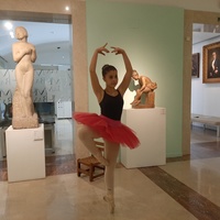 La alumna del Instituto de Enseñanza Secundaria Floridablanca de Murcia, Marina Gambín, como bailarina