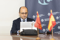 El director del INFO (Instituto de Fomento), Joaquín Gómez, asistió a la reunión del patronato del Ceeim celebrada de forma virtual.